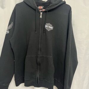 Harley Davidson Zip Up Hoodie